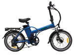 Greenbike USA GB1 500W Folding (Thin tire) Blue 