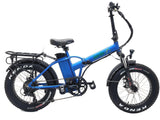 Greenbike USA GB1 500W Folding (Fat Tire) Blue 