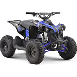 MotoTec 36v 500w Renegade Shaft Drive Kids ATV Green Blue 