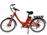 Greenbike USA GB2 500W Cruiser Bike Orange 