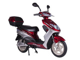 X-Treme XB-504 Electric Bicycle Scooter Burgundy 
