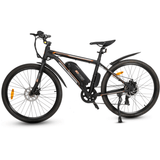 Ecotric Vortex 350W Electric Cruiser Bike Black 