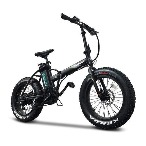Emojo Lynx Pro Ultra 48V 500W Folding Electric Fat Tire City Bike Black 