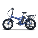 Emojo Lynx Sport 500W Electric Fat Tire City Bike Blue 
