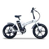 Emojo Lynx Sport 500W Electric Fat Tire City Bike White 