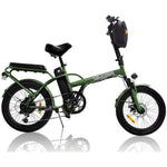 Greenbike Electric Motion Jager Dune 350W Electric City Bike Green 