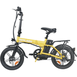 Nakto 16" Skylark 250W Electric City Bike Yellow 