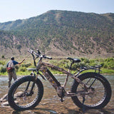 QuietKat Apex 1000/750W Electric Mountain Bike Camo 
