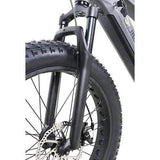 QuietKat Warrior 1000W Electric Mountain Bike Charcoal 