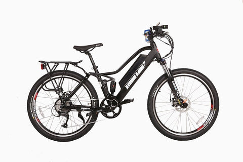 X-Treme Sedona 48 Volt Electric Step-Through Mountain Bicycle Black 