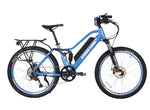 X-Treme Sedona 48 Volt Electric Step-Through Mountain Bicycle Blue 
