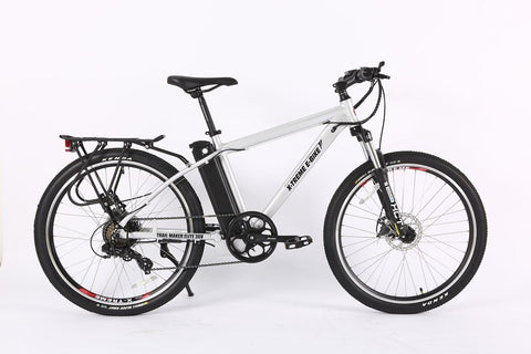 X-Treme Trail Maker Elite Max 36 Volt Electric Mountain Bike Aluminum 
